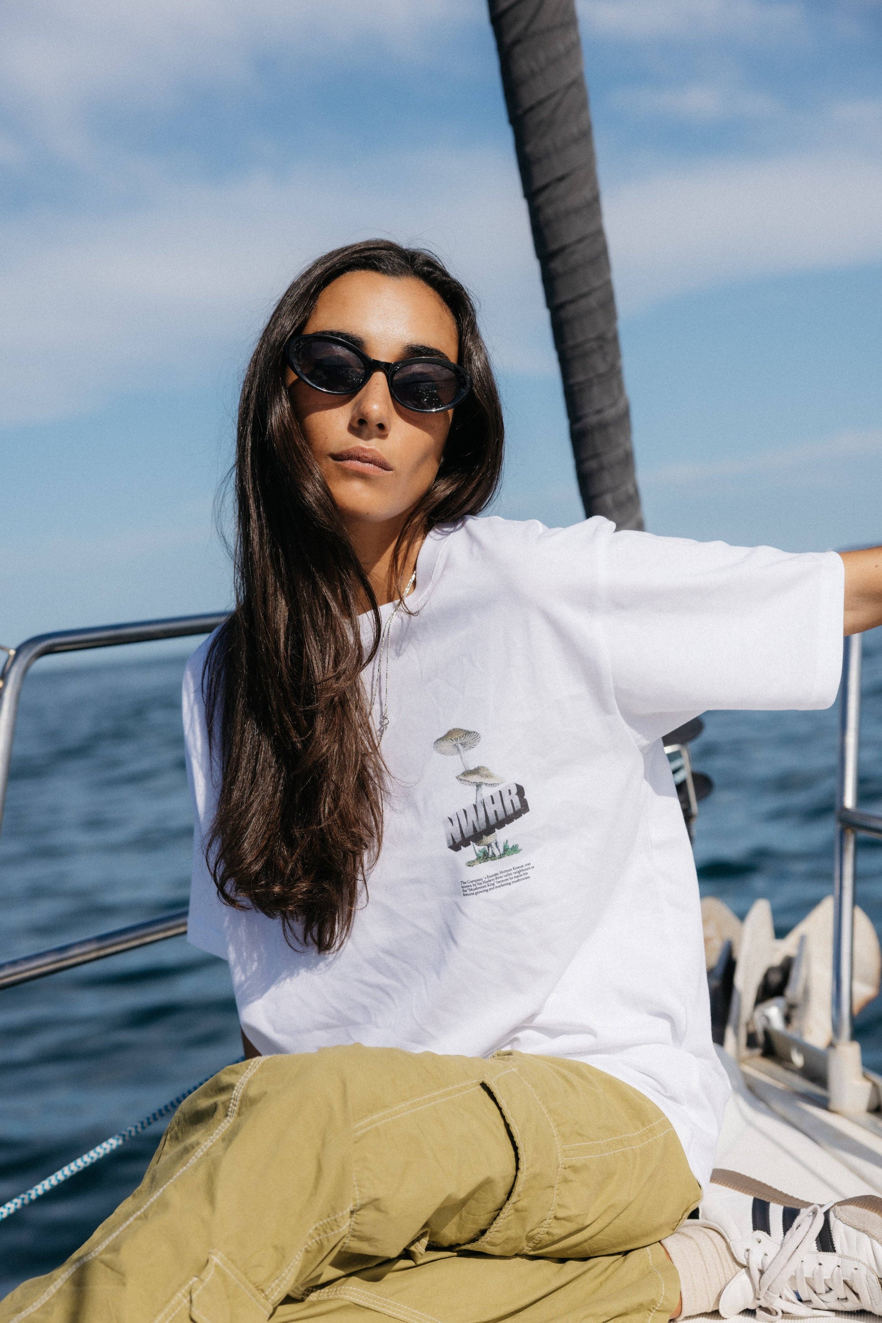 NWHR – wholesale Screen printed t-shirt – unisex – Fungui - Organic Cotton T-shirt3