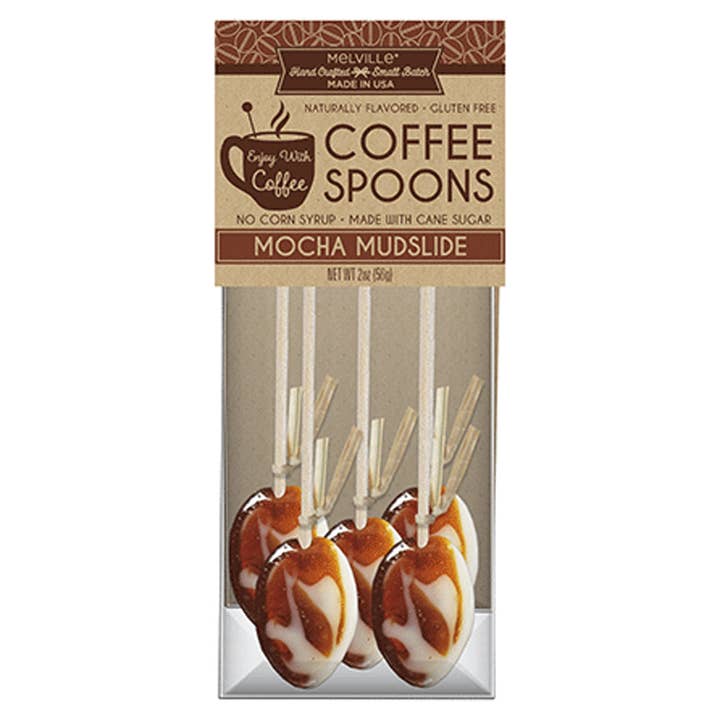 Melville Candy Company - Wholesale Lollipop - Mocha Mudslide Coffee Spoons1