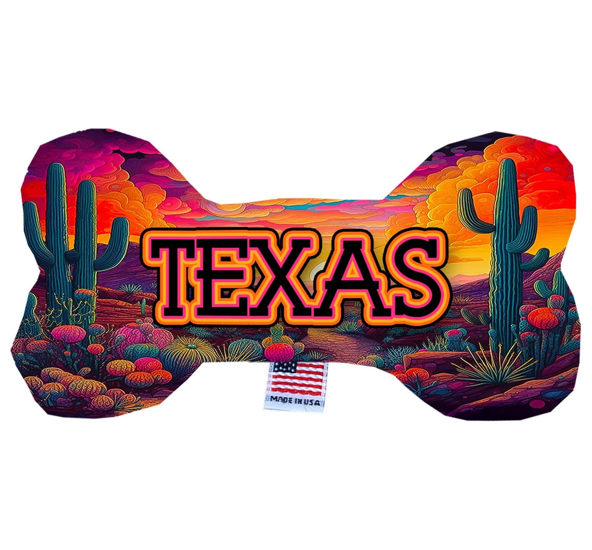 American Leashworks - Wholesale Pet Plush Toy - Dog - Pet & Dog Plush Bone Toys, "Texas Desert"0