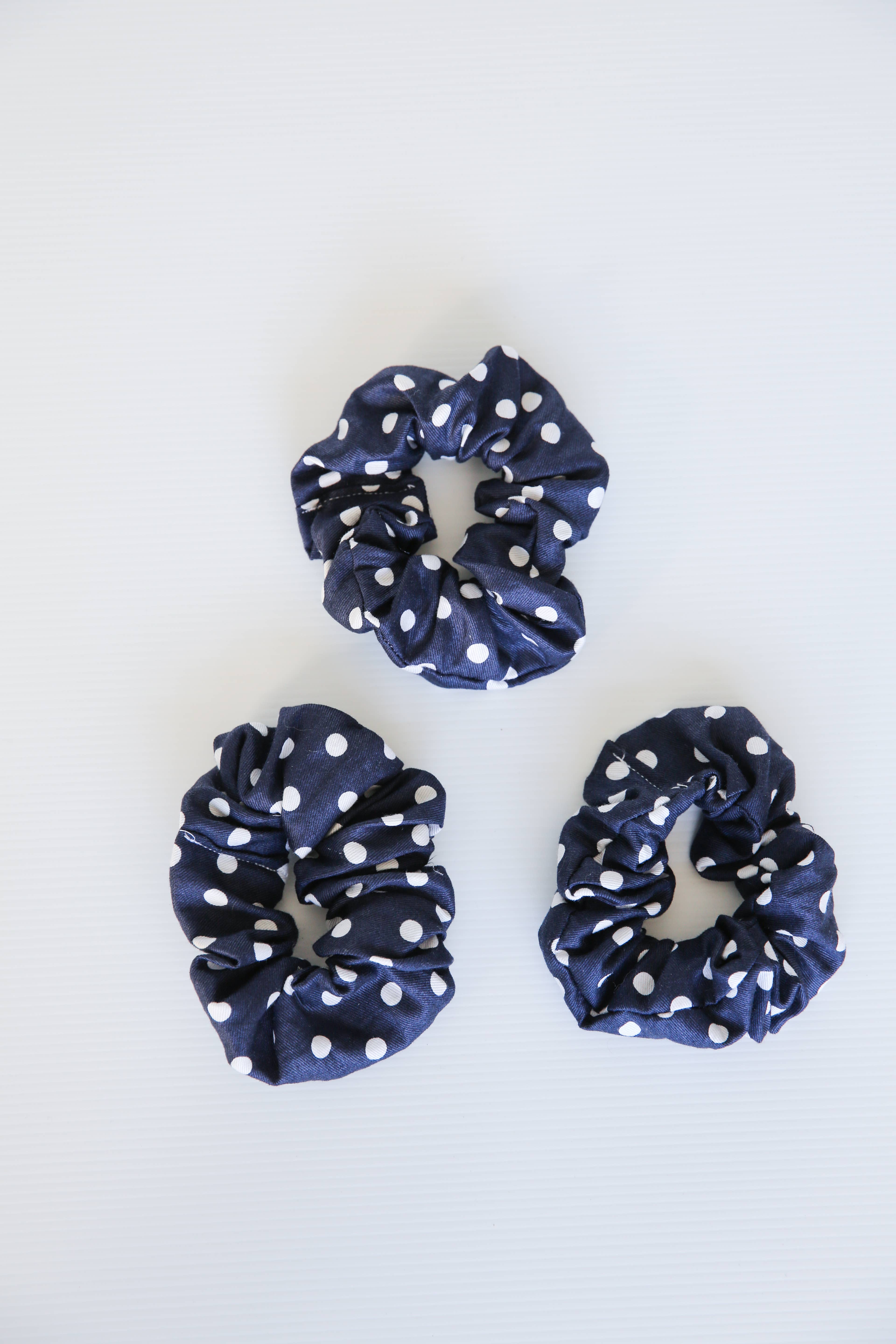 Me+Lia - Wholesale Scrunchie - Women's - Scrunchies - Polkadot Print3