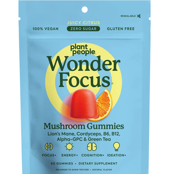 WonderFocus - Super Mushroom Gummies for wholesale by Plant People