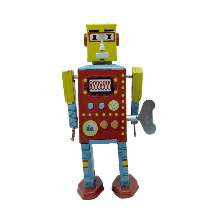 William Valentine Collection - Vendita all'ingrosso Statuette decorative - Il signore e la signora Tin - Buzz Bot