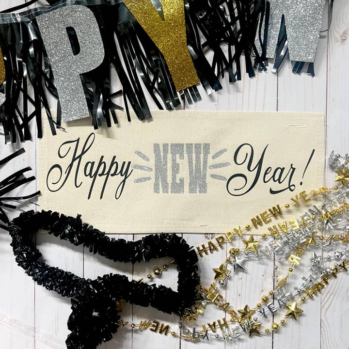 Glitter Feriepanel: Vinter; Bling Champagne Guld Sølv Konfetti fest GLIMMER GODT NYTÅR for engroshandel hos PillowPanels