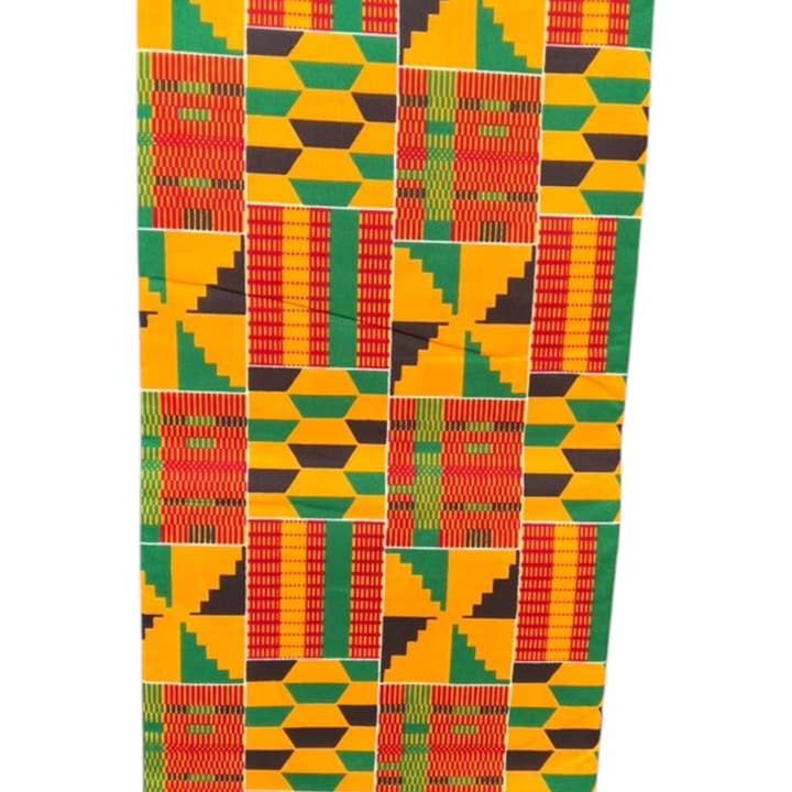 Authentieke Kente-stof Wax Print voor wholesale door AfriMart International