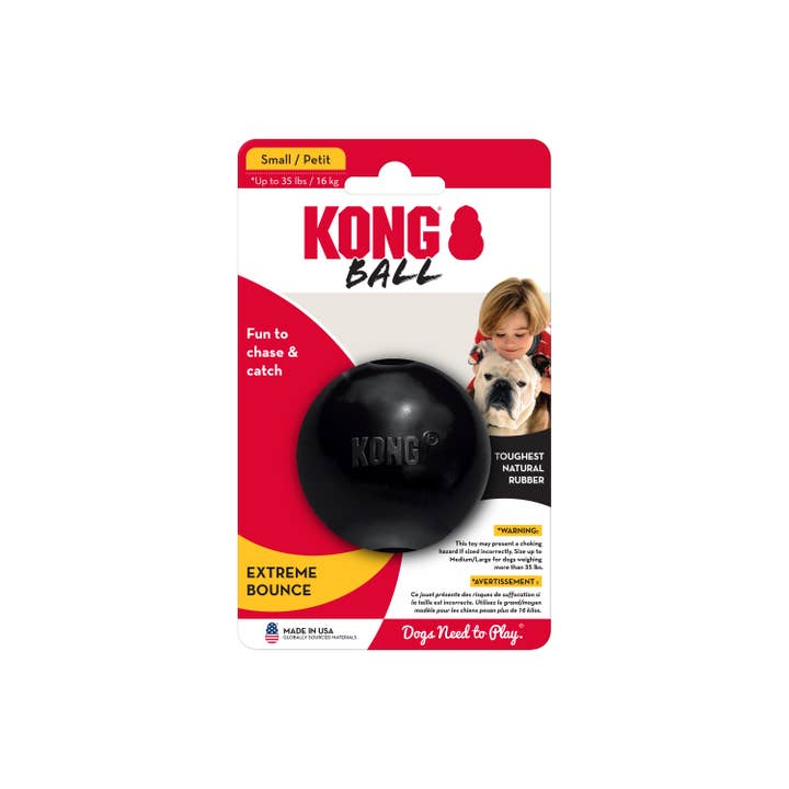 Pet Palette Distribution - Wholesale Pet Fetch Ball - Dog - KONG® Extreme Ball Dog Fetch Toy Small
