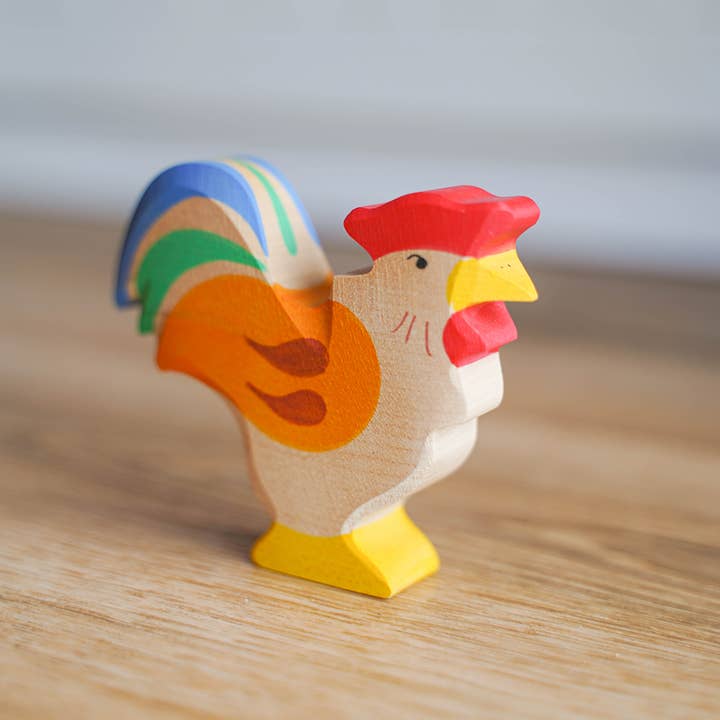 Goki America - Wholesale Wood Toy - Kids - Rooster - Holztiger