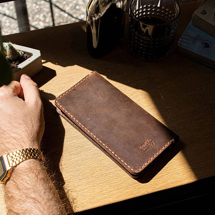 Lone Deer Leather - Wholesale Phone Case - Women's - Lone Deer Leather iPhone XR Case - Cinnamon3