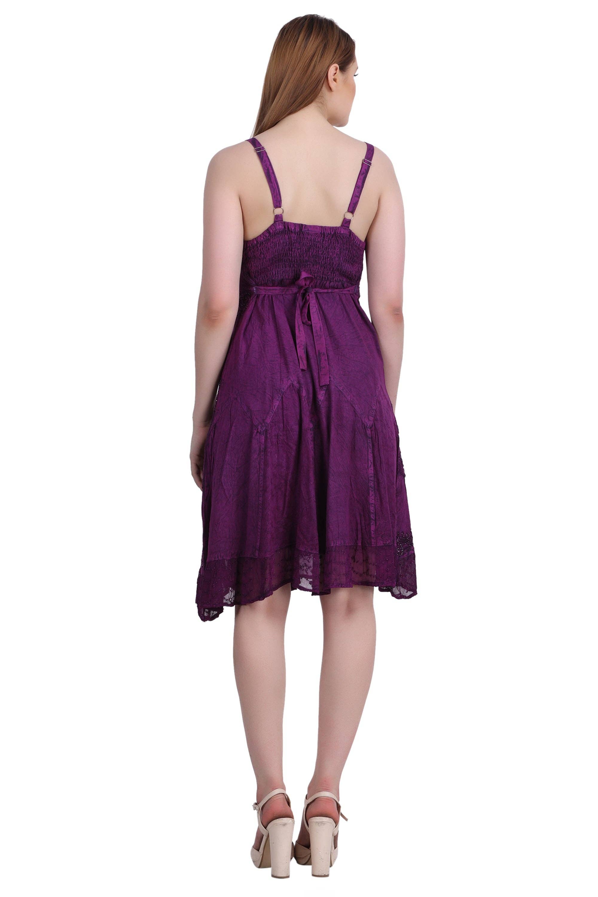 Advance Apparels - Vente Robe – femme - Robe mi-longue délavée à l'acide 130412