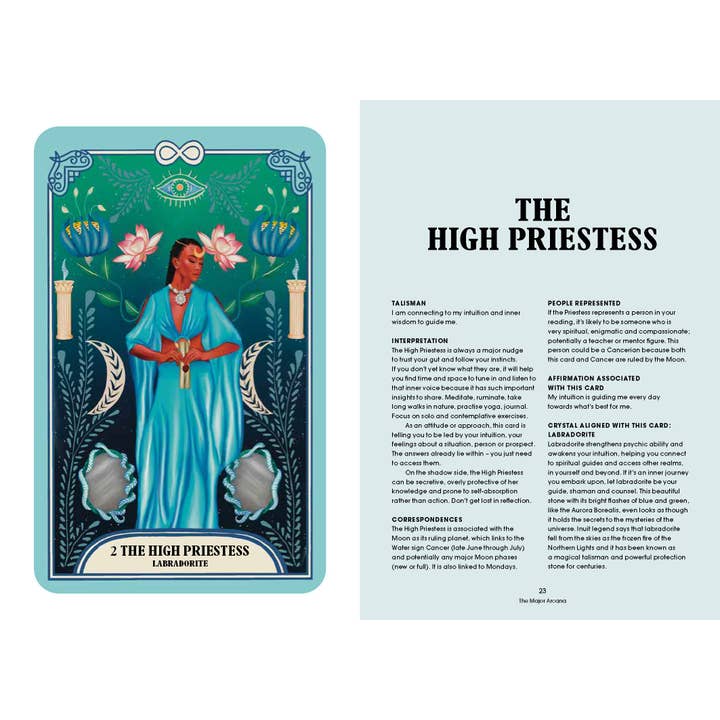 Cardshouse – Engroshandel Tarotkort – Crystal Magic Tarot-kort Orange Flodhest7