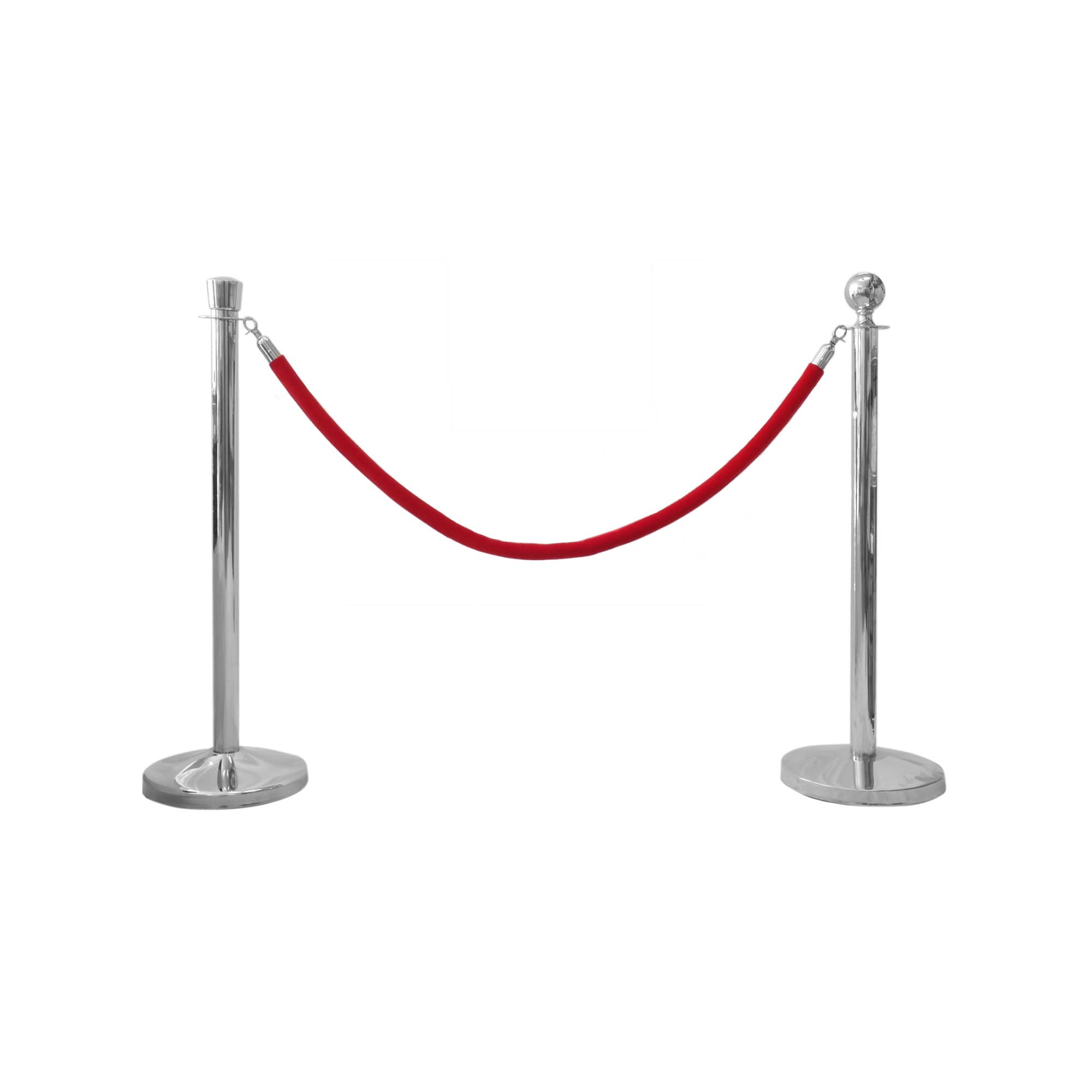 Suburban Sales – wholesale Retailer display stand/case – 2pk - Velvet Rope Stanchion Crowd Control Queue0