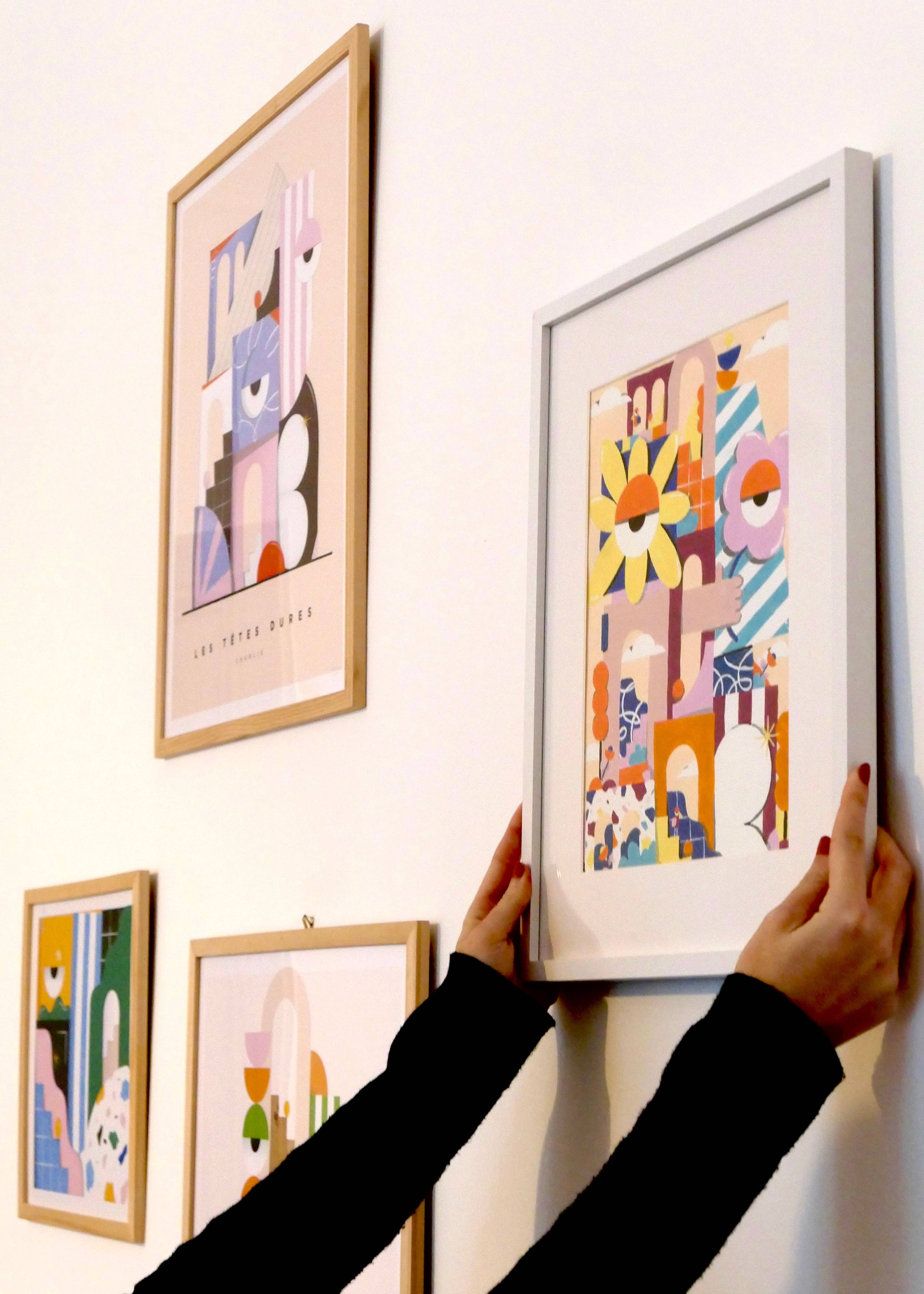 Lundi en Huit - Wholesale Wall Accent - Paint by numbers1