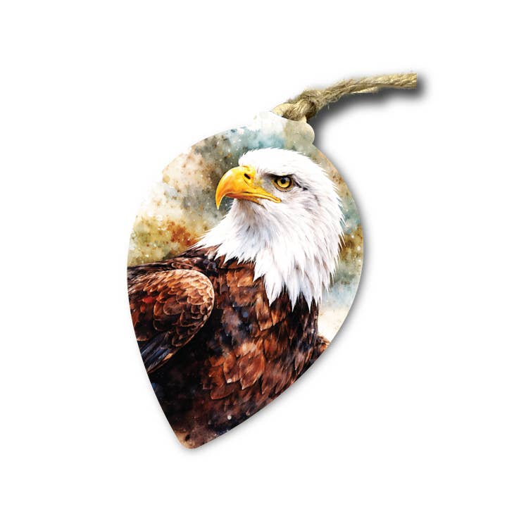 Ornamento Puzzle Aquila Calva in Legno – Regalo Rustico per la vendita all'ingrosso da parte di The Product Barn