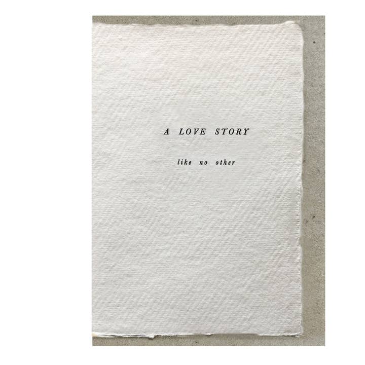 THE LITTLE PRESS - Wholesale Love card - A Love Story Like No Other