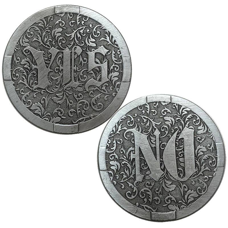 Mio Queena - Wholesale Keepsake Coin/Token - YES/NO Decision Lucky Coin1