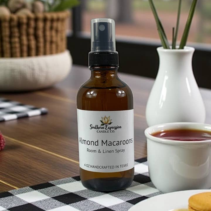 Spray de Quarto e Linho de Amêndoa Macarons por atacado de Southern Expression Candle Co.