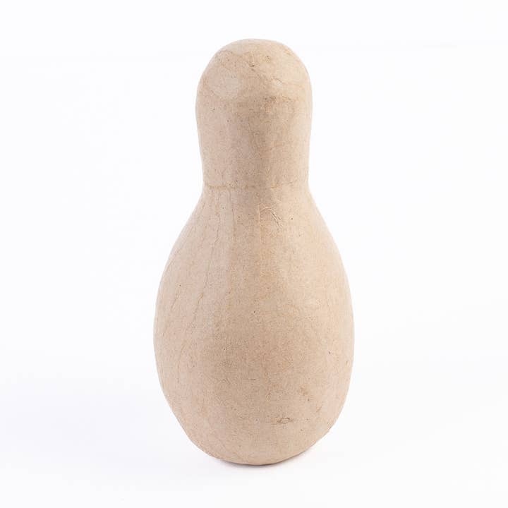 Bowlingkägla i papier-maché - 15 cm H x 6,5 cm dia för wholesale av Factory Direct Craft