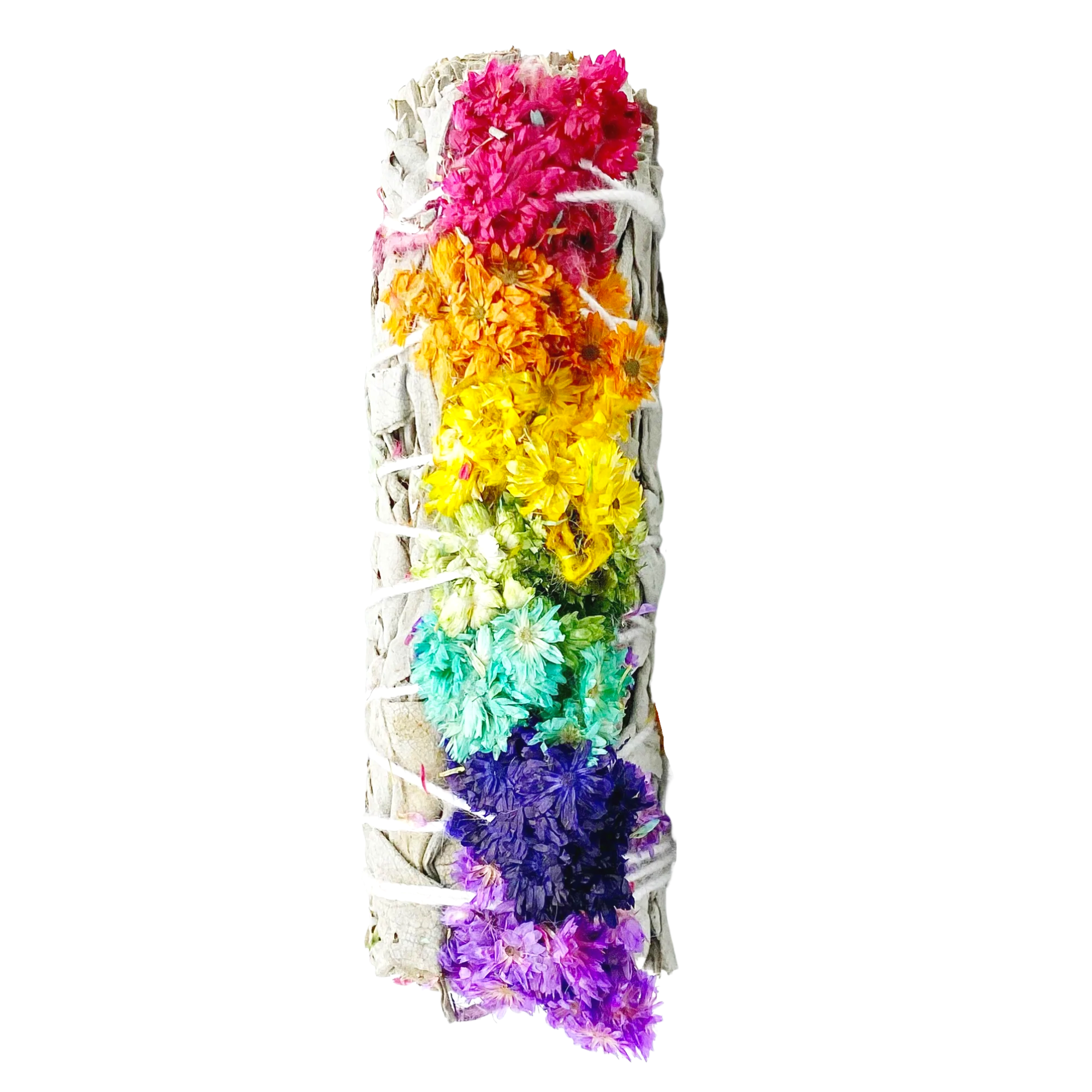 Orglamix - Wholesale Sage Bundle - Love is Love | Rainbow Floral Smudge Gay Pride Born This Way1