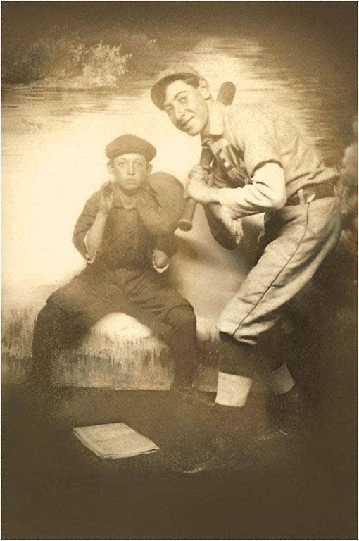 Found Image Press - Wholesale Postcard - Postcard AS-82 Posed Batter at the Plate0