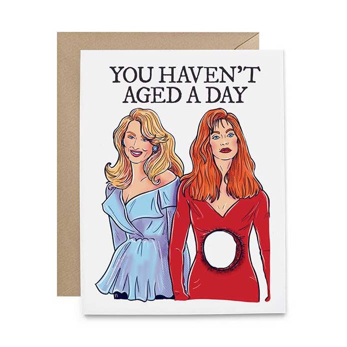 Death Becomes Her Card for wholesale by Hello Harlot