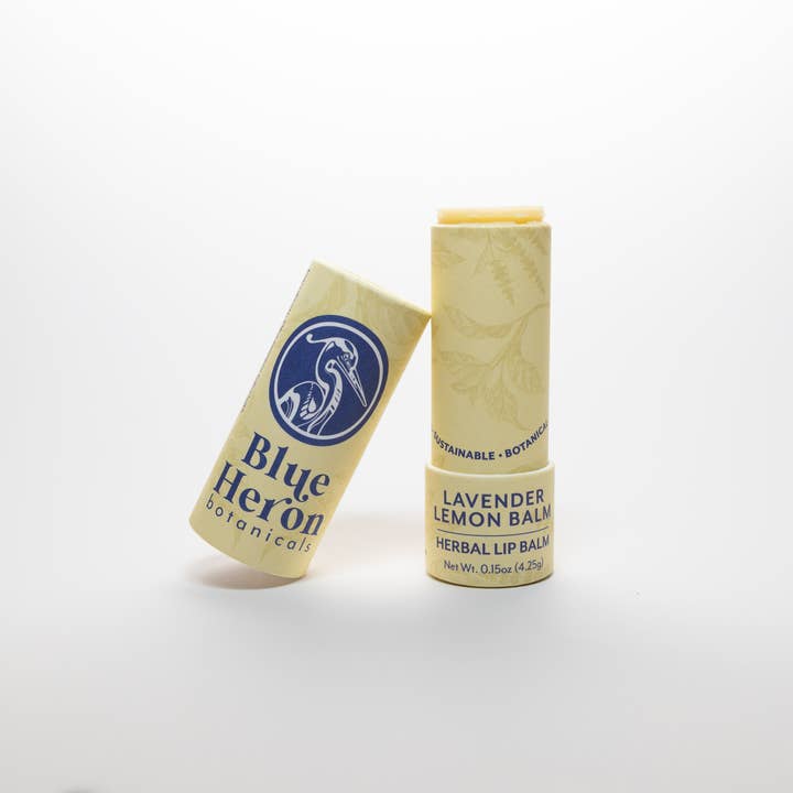 Blue Heron Botanicals - Wholesale Lip Balm - NEW* Herbal Lip Balm - Lavender Lemon Balm2