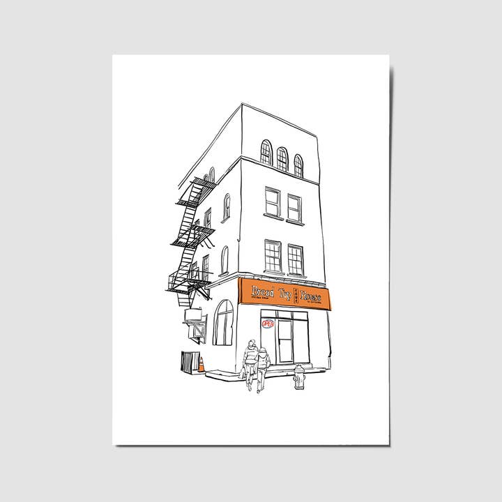 Bread Top House for wholesale by Jane W. Choi Designs