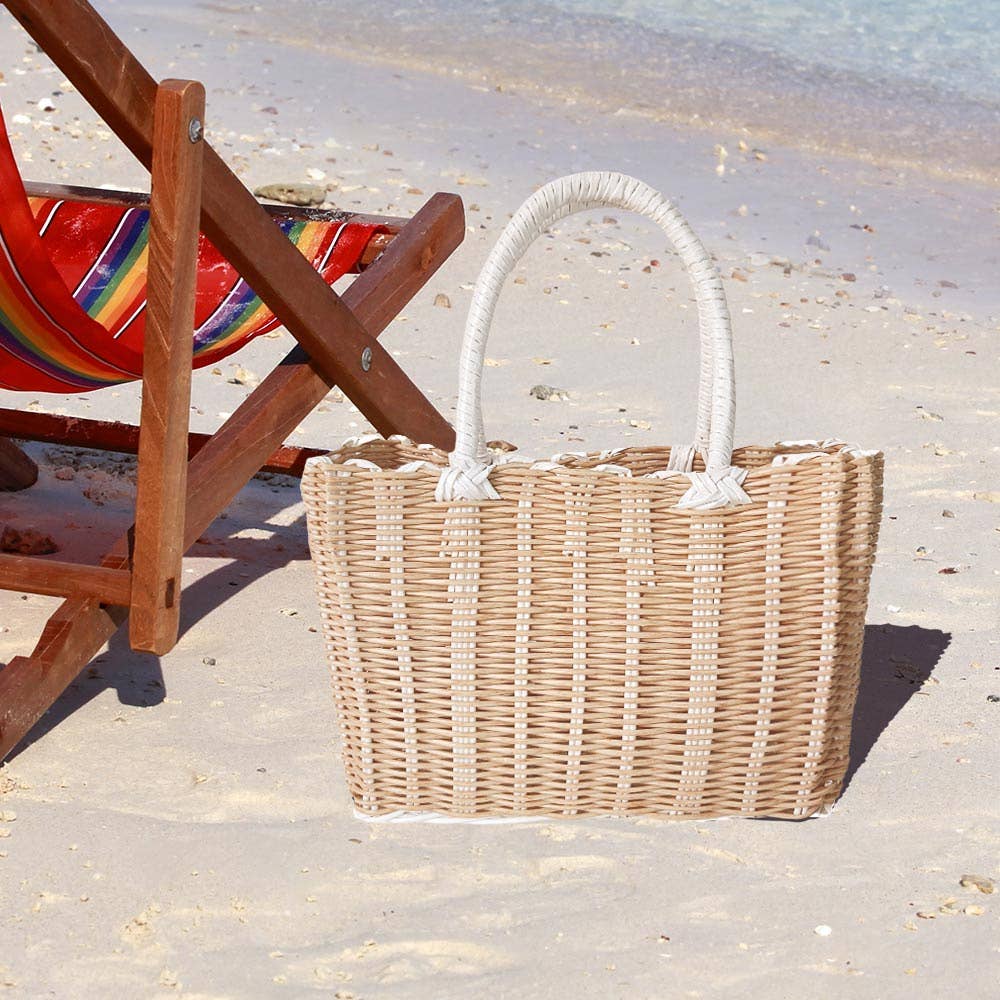 Sensibling Corp. - Venta al por mayor Bolsa de playa - Bolso de mano tejido en cesta / Bolso de hombro2