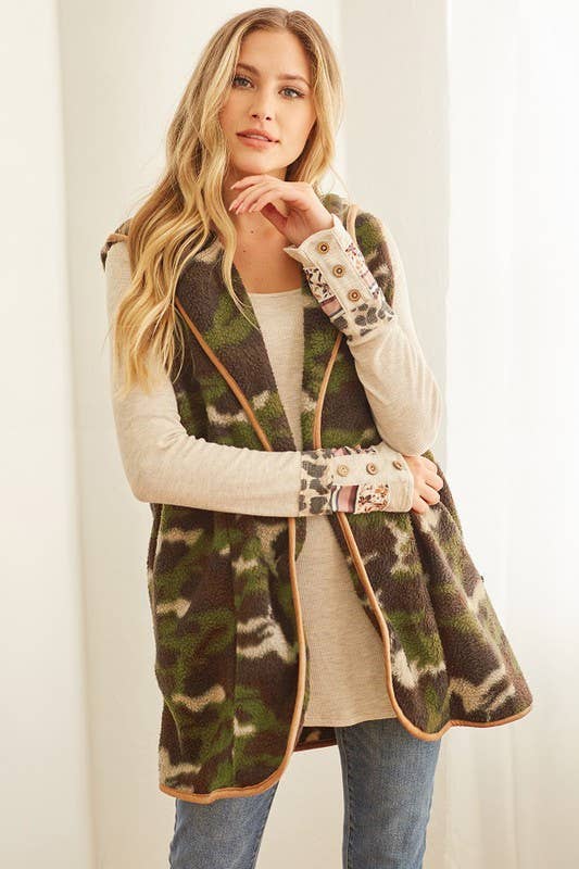lovely melody - Wholesale Outerwear Vest - Women's - LMT2011-02-LOVE IS WAR VEST0