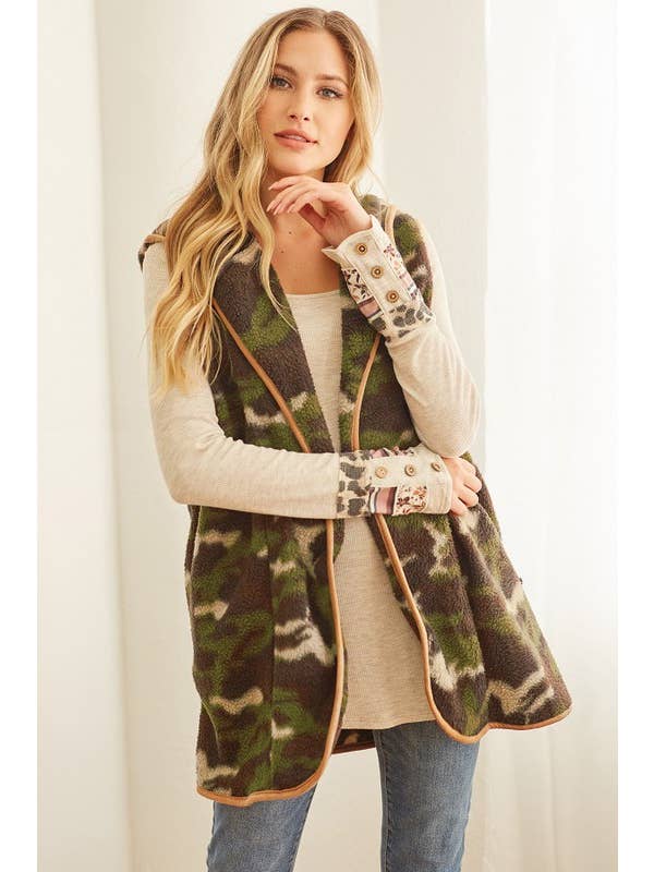 lovely melody - Wholesale Outerwear Vest - Women's - LMT2011-02-LOVE IS WAR VEST