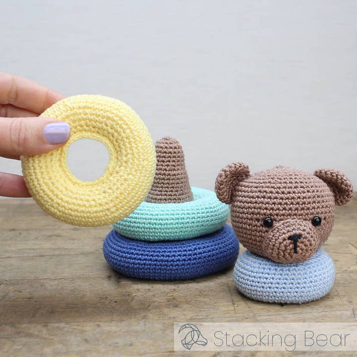 Hardicraft USA - Wholesale DIY Craft Kit - DIY Crochet Kit - Stacking Bear