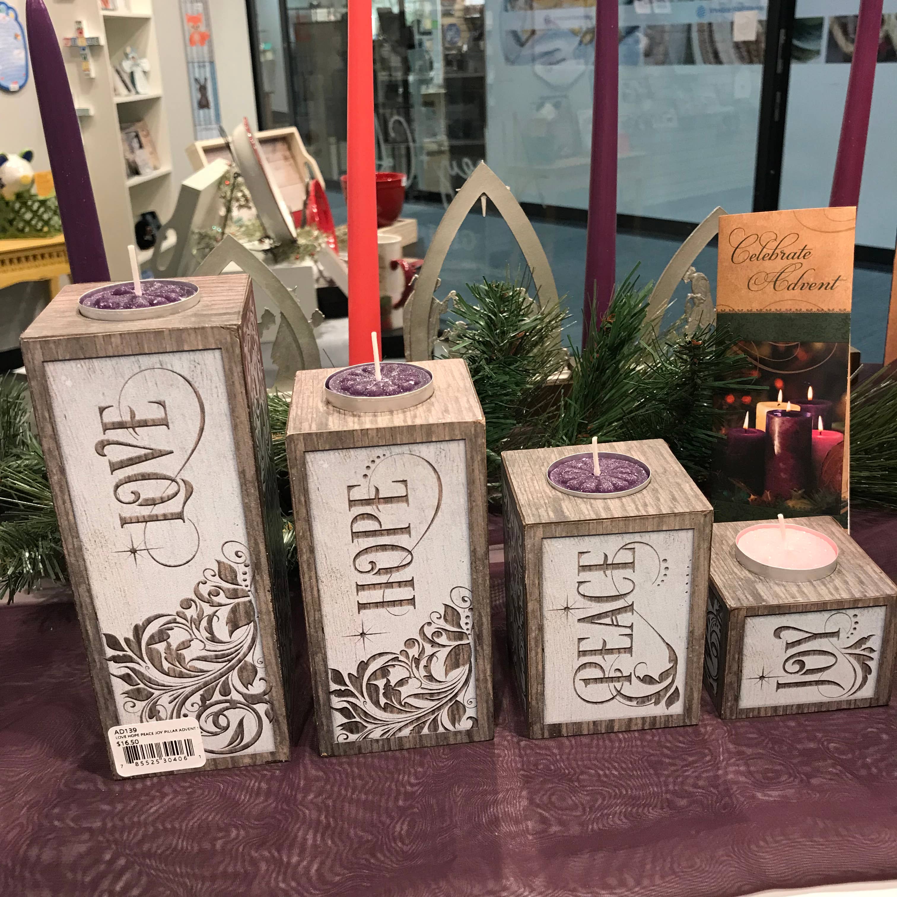 Abbey + CA Gift – Engroshandel Søjlelys – Advent søjler5