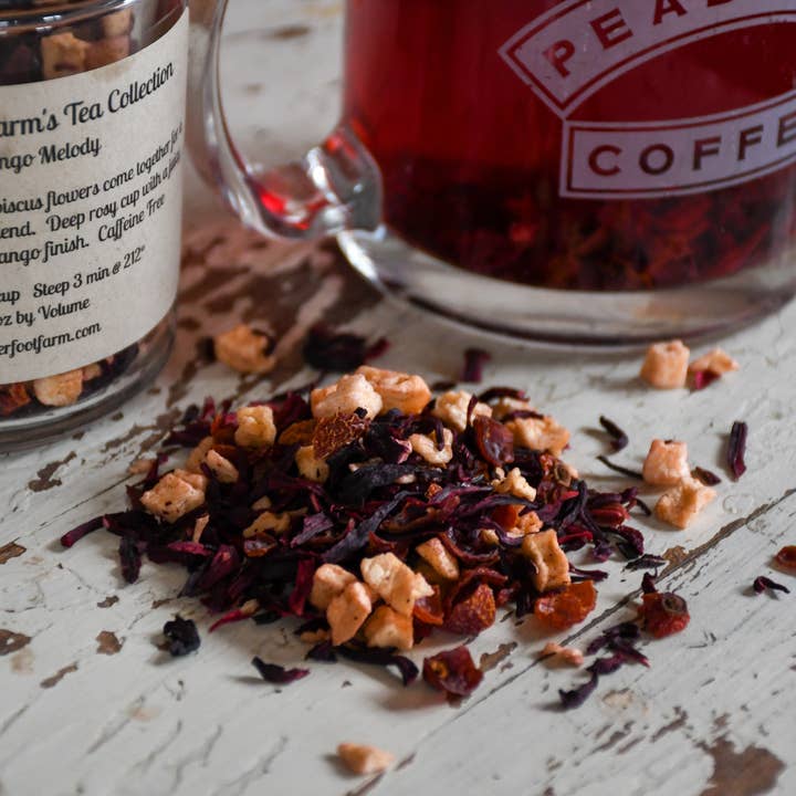 Varmt te - Mango Melody för wholesale av Tenderfoot Farm, LLC