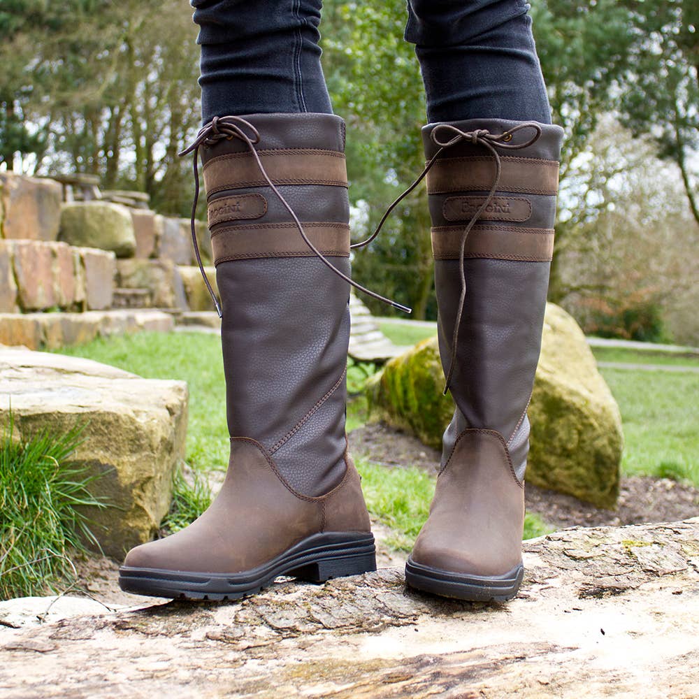 Brown WB132 Longridge Adults Country Boot for wholesale on Faire2