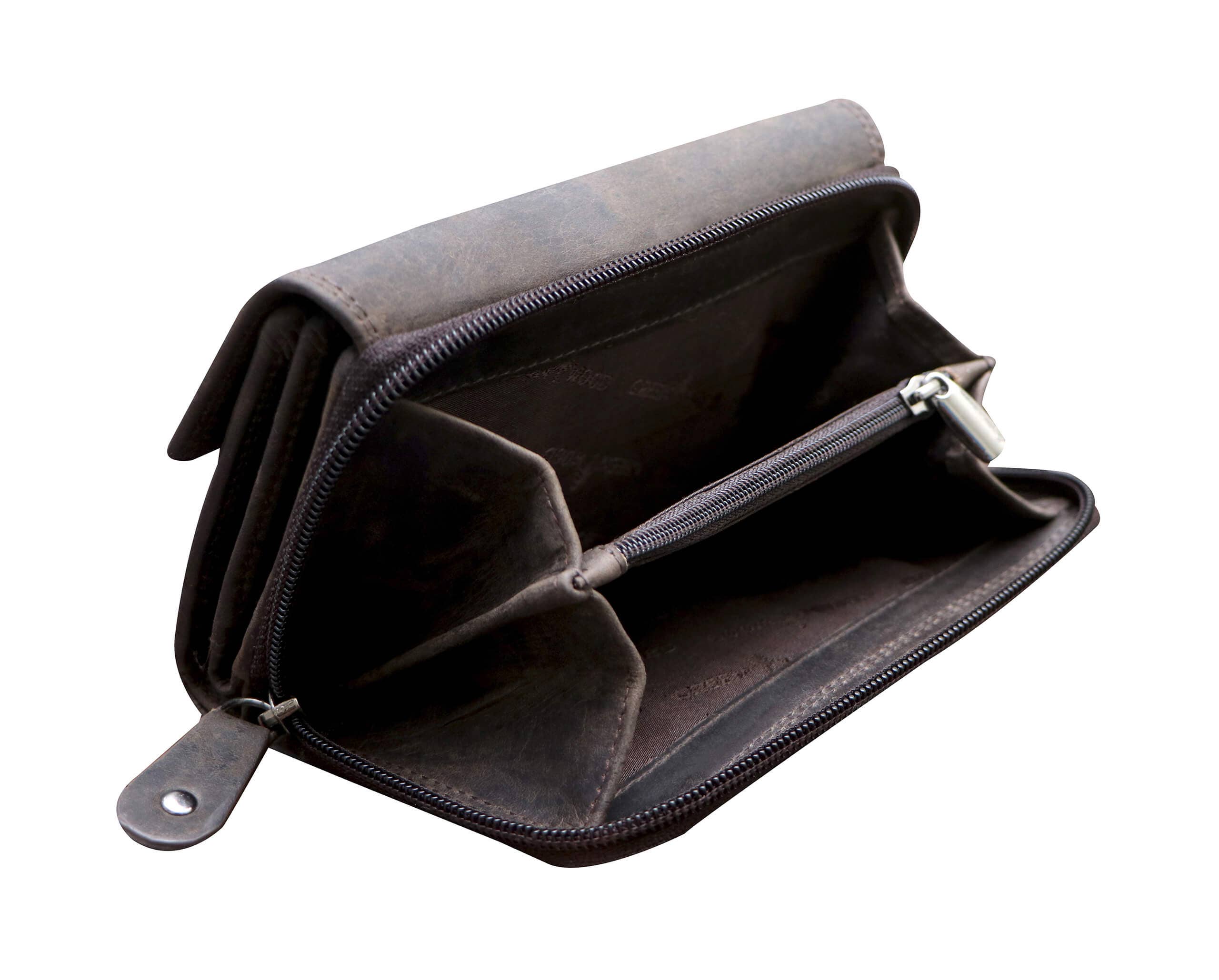 Greenwood - Vendita all'ingrosso Portafoglio - Unisex - Portafoglio Mia RFID in pelle con grande tasca portamonete8