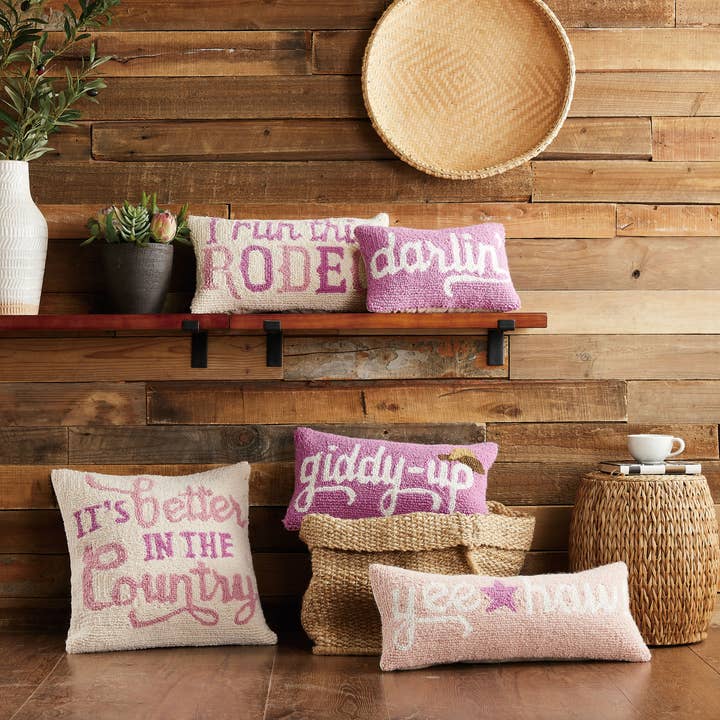 Peking Handicraft - Wholesale Throw/Decorative Pillow - Darlin Hook Pillow3