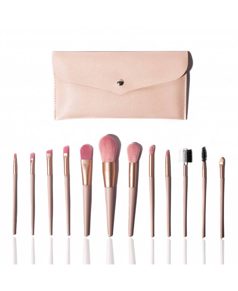 PALOMA BEAUTIES - Wholesale Makeup Brush Set - Set of 12 Pro Makeup Brushes2