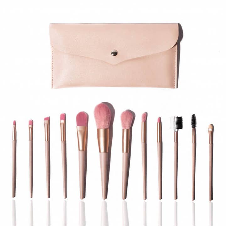 PALOMA BEAUTIES - Wholesale Makeup Brush Set - Set of 12 Pro Makeup Brushes2