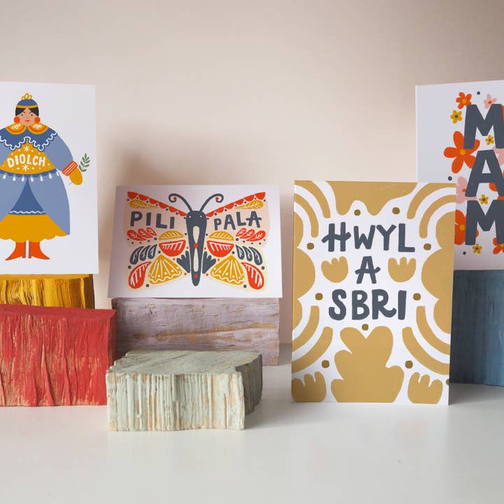 Jade Fisher - Wholesale Birthday card - Welsh Language Fish Birthday Card Penblwydd Hapus1