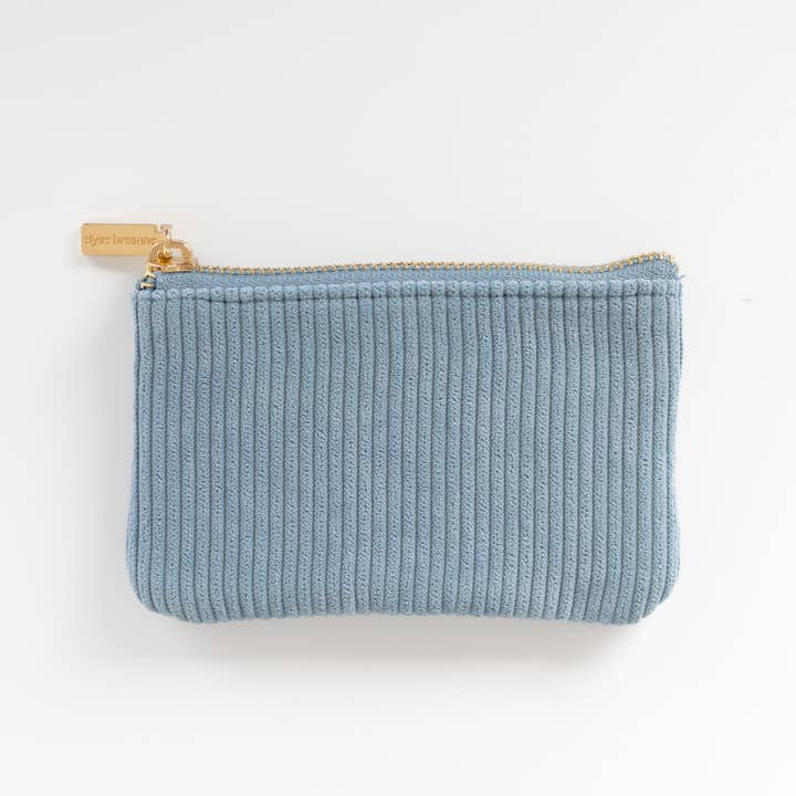 Elyse Breanne Design - Wholesale Coin Purse - Women's - Denim Corduroy Coin Pouch