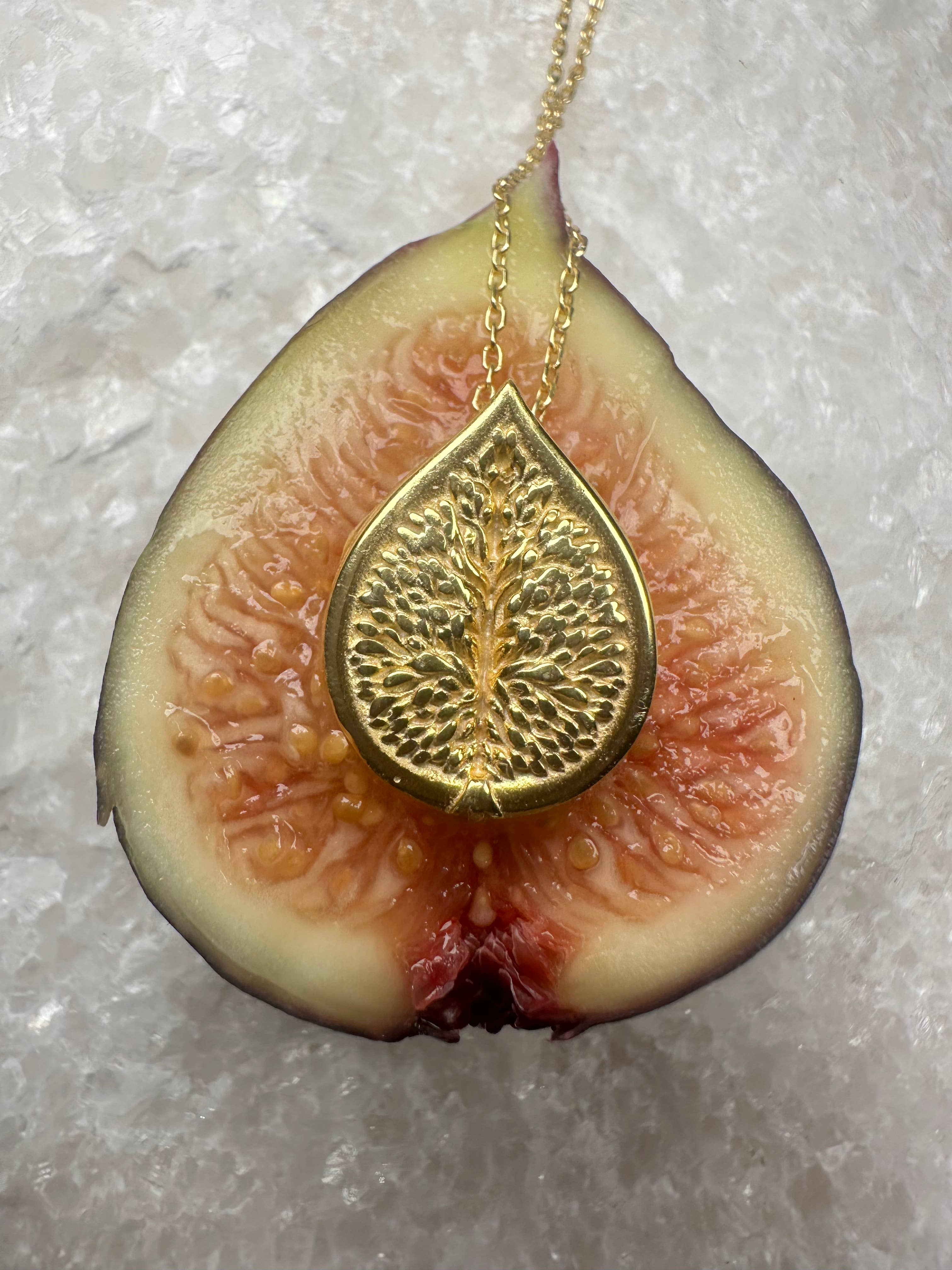 Flesh & Soul - Wholesale Pendant/Charm Necklace - FIG NECKLACE - Dionysian Symbol of HEDONISM and Celebration 3