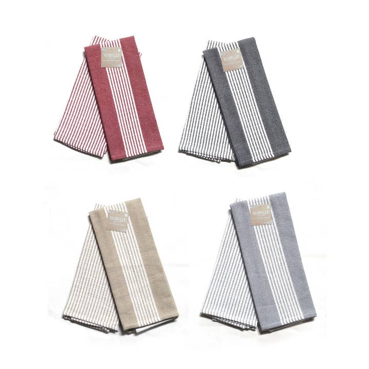 2-Pack Sonoma Woven Kitchen Towels for wholesale by Mabelle Home