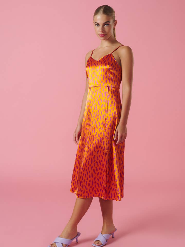 ORANGE Robe Bella en vente sur Faire1
