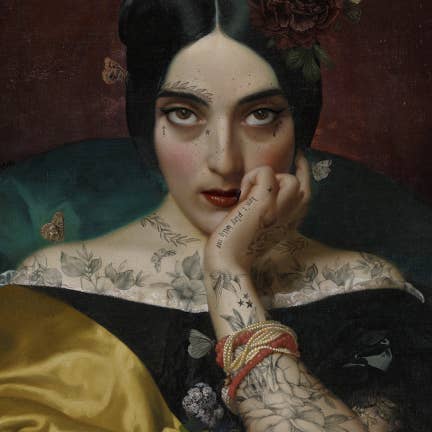 WANDDECORATIE CLEMENTINE 250 voor wholesale door Voglio Bene