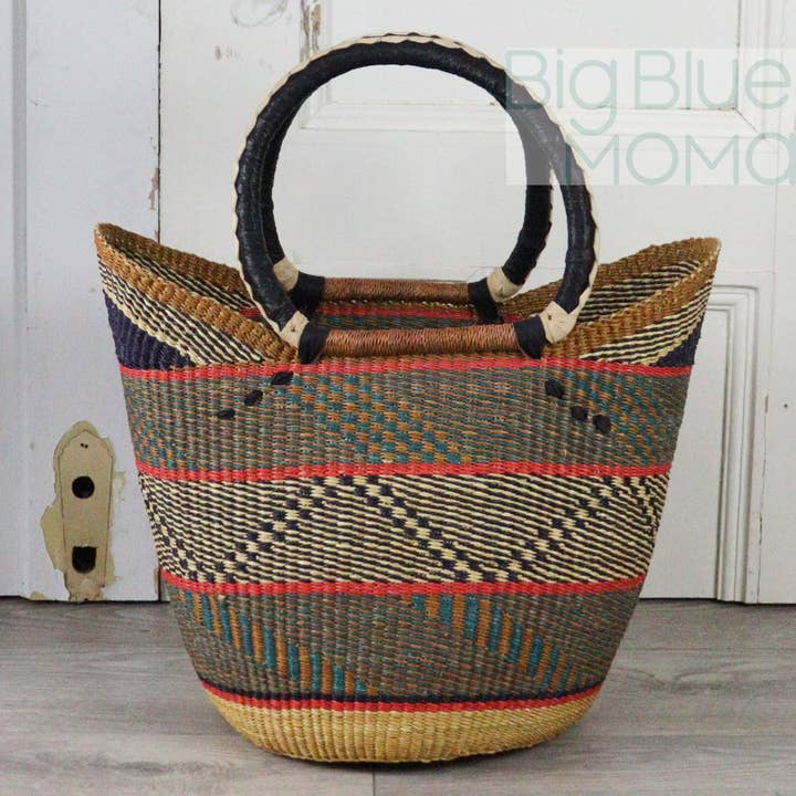 Big Blue Moma - Wholesale Grocery/Shopping Bag - U Shopper Large - Traditional Palette20