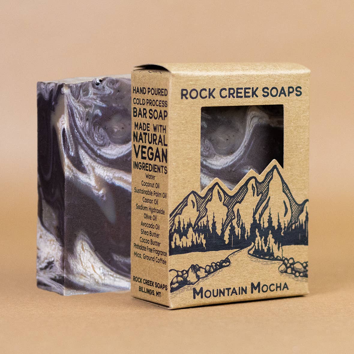 Rock Creek Soaps - Wholesale Bar Soap - Mountain Mocha Bar Soap | Espresso & Sweet Cream9