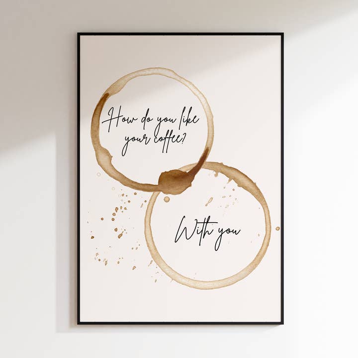 Refined Spaces – wholesale Art print – Coffee Wall Art - Portrait Print0