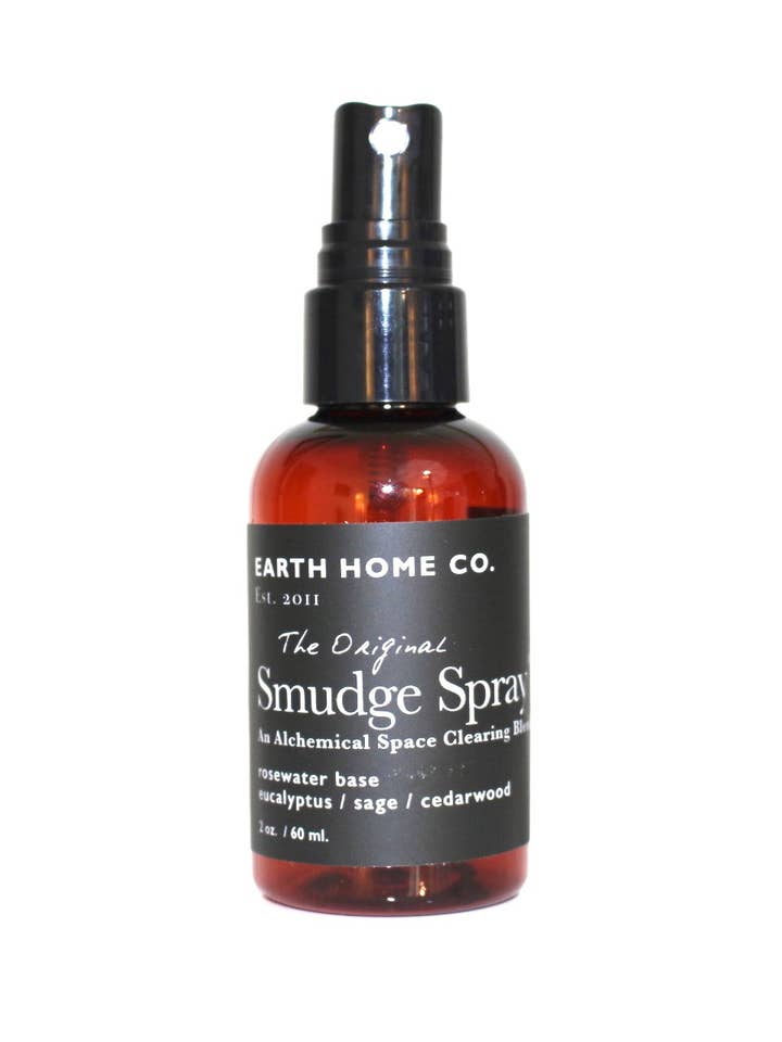 Spray Smudge - Bouteille de voyage de 2 oz pour la vente par Earth Home Smudge Spray