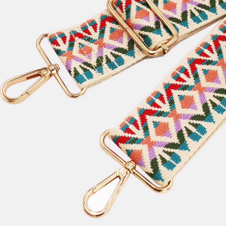 Tom&Eva (F.D.M diffusion) - Wholesale Bag Strap - Women's - 23GS-5752 Cotton Canvas Shoulder Strap23