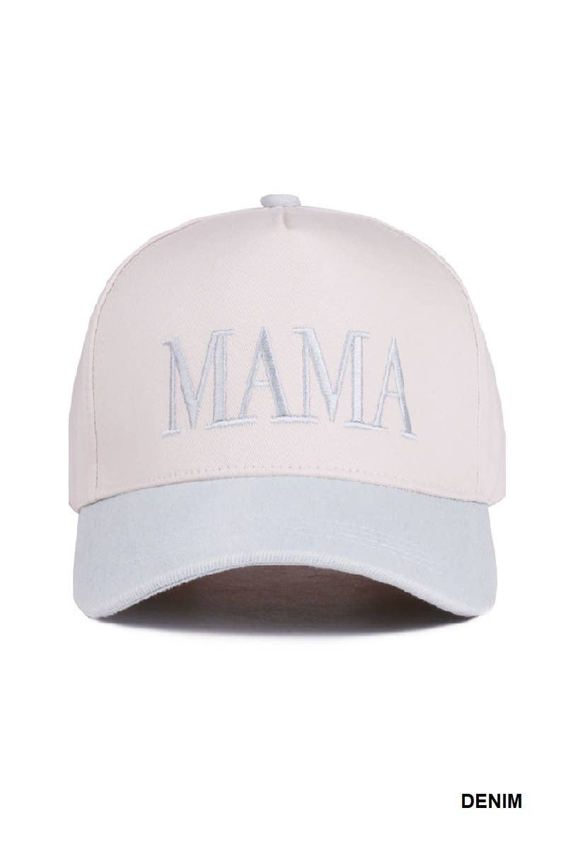 Vanilla Monkey - Vendita all'ingrosso Cappellino da baseball - Donna - Cappello in Cotone Canvas Bicolore Mama12