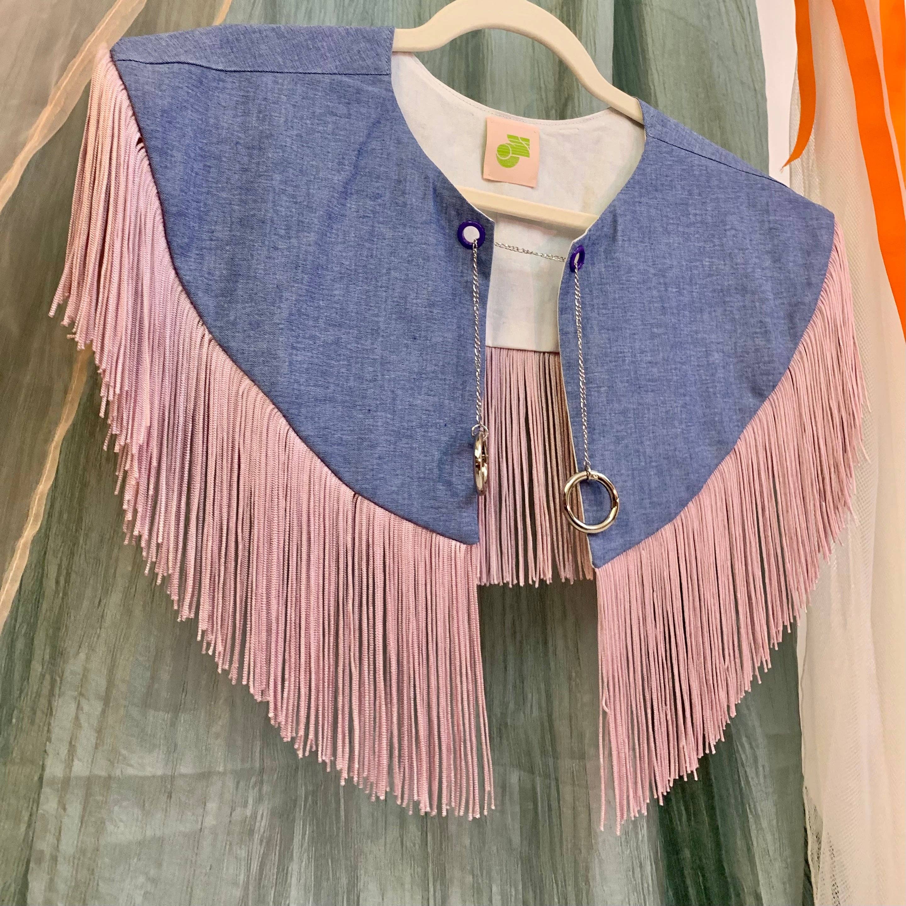 Shop Journal Vintage - Wholesale Shirt - Women's - Fringe chain detachable collar9