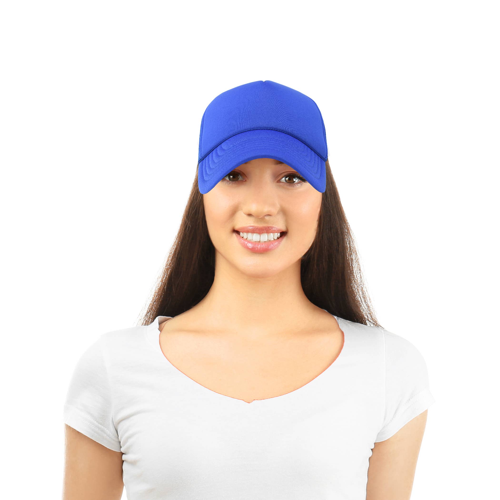 Dalix - Wholesale Trucker Hat - Unisex - DALIX Plain Blank Trucker Hat Mesh Cap64